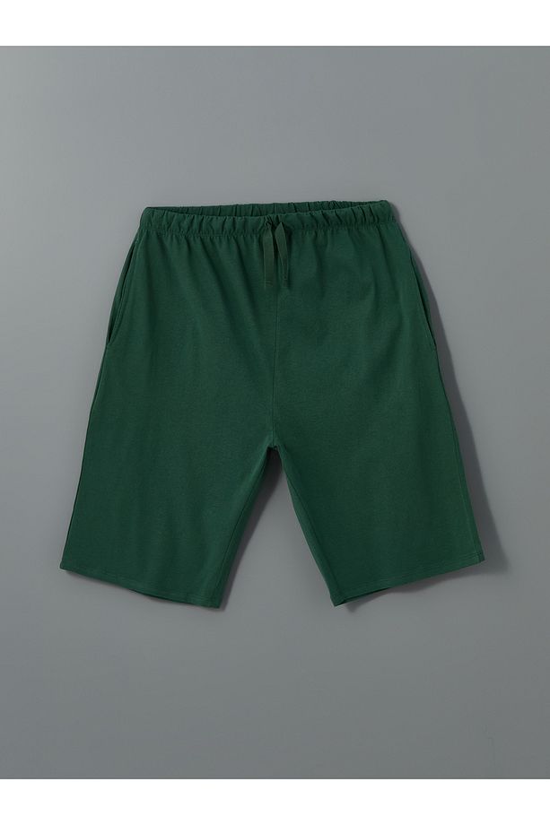Standart Kalıp Erkek Şortlu Pijama Takımı - 8