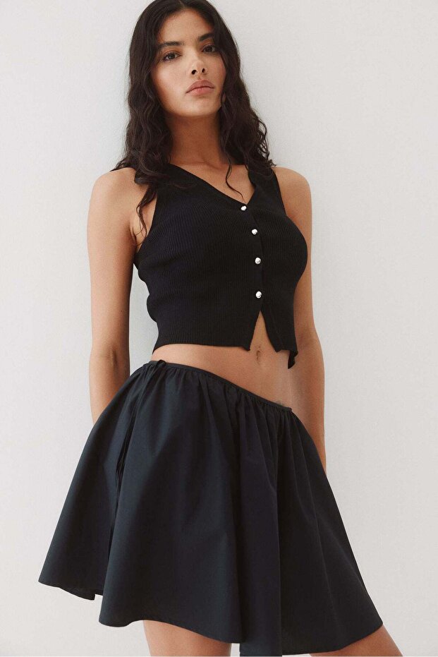 سترة صوفية بأزرار أمامية - 7