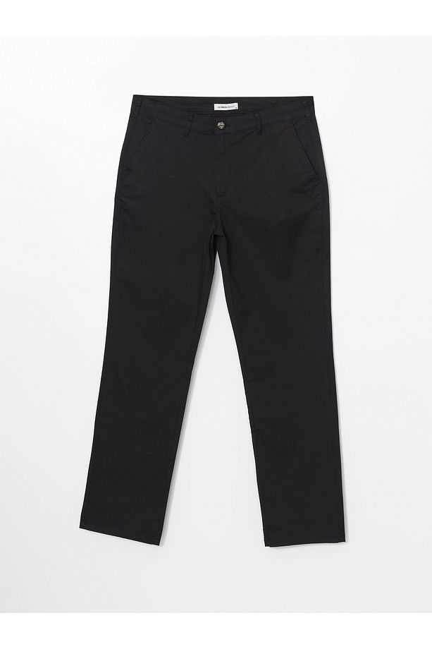 Rahat Kalıp Erkek Chino Pantolon - 5