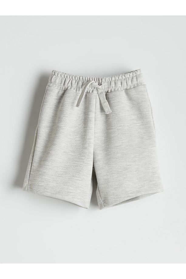 Beli Lastikli Basic Erkek Çocuk Şort - 3