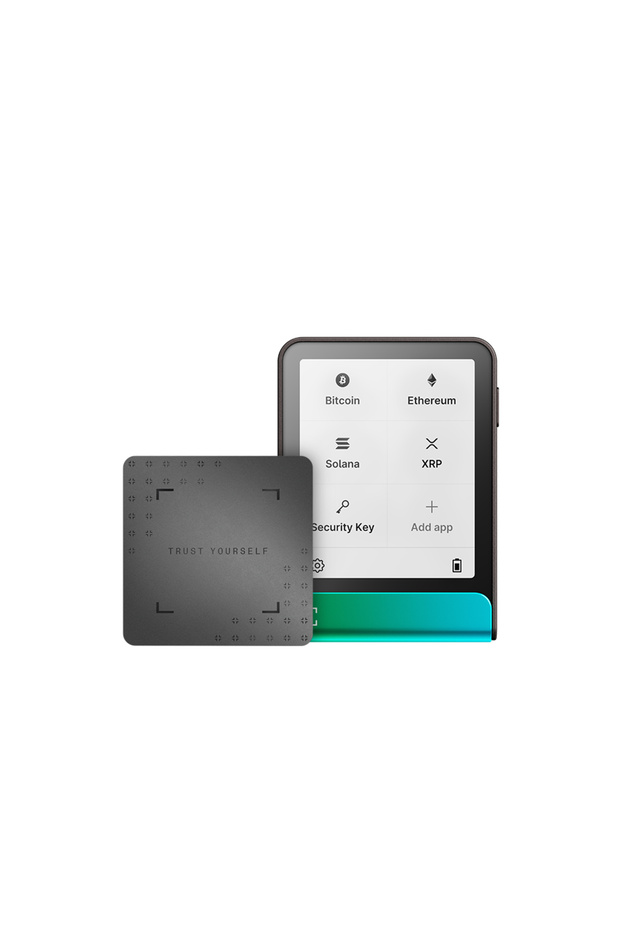 Flex Oksit Yeşili Kripto Donanım Cüzdanı + Recovery Key - 1