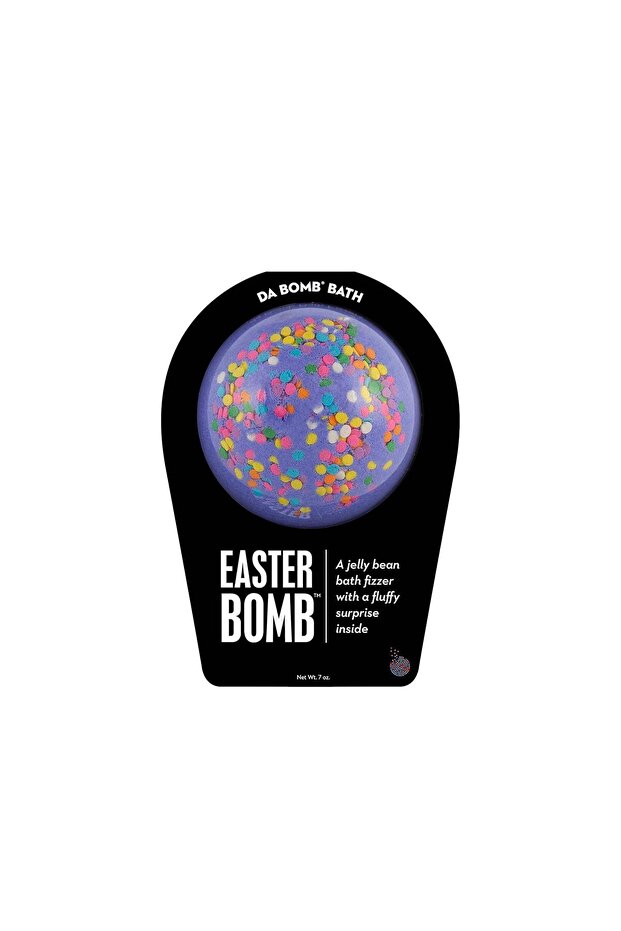 Bath Easter Bath Bomb - Jelly Bean Fragrance - Surprise Inside - 7oz
