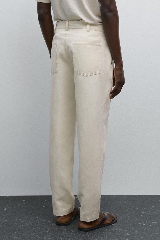 Tapered fit pantolon - 3