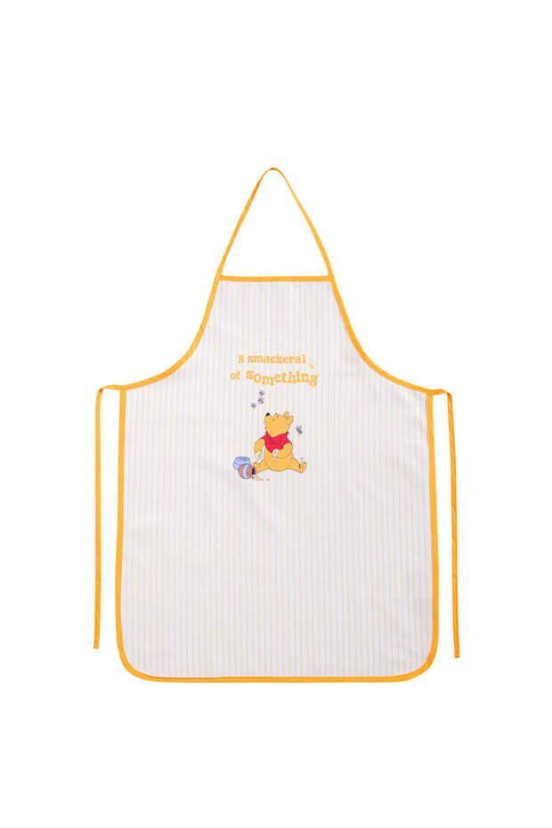 Sari Winnie The Pooh Baskılı Mutfak Önlüğü - 4