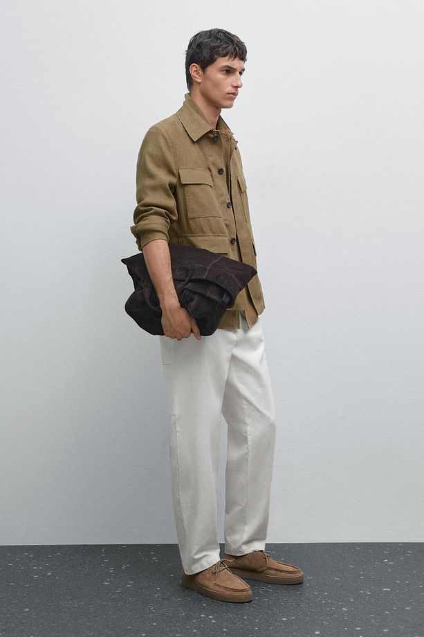 Tapered fit pantolon - 1