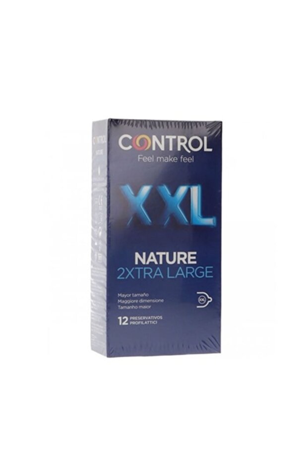 Prezervative XXL, Control, 12 bucăți - 1