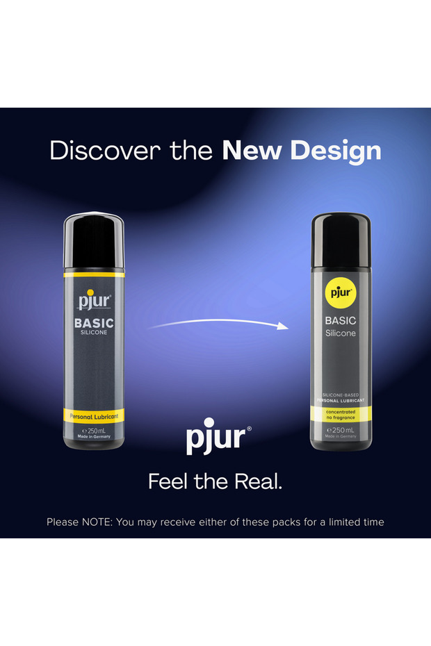 Silicone-based lubricant, Pjur Basic, 250 ml - 2