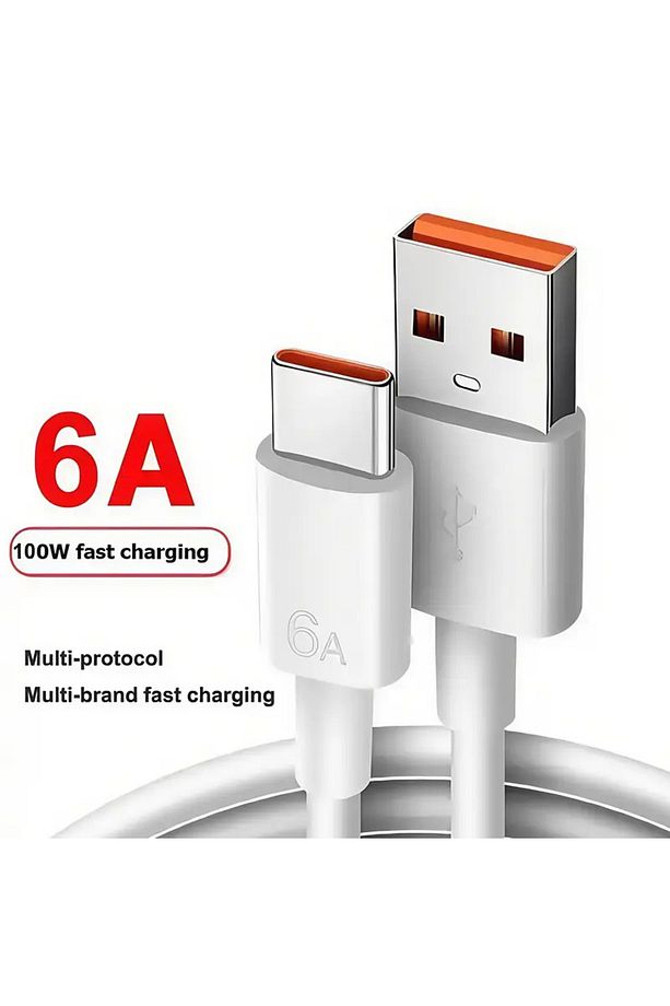 Type C Kablo Turbo Hızlı Şarj Kablosu 67-120w 6a Redmi Note 10 S X Pro Max 5g Redmi Note 11 S 5g T - 4