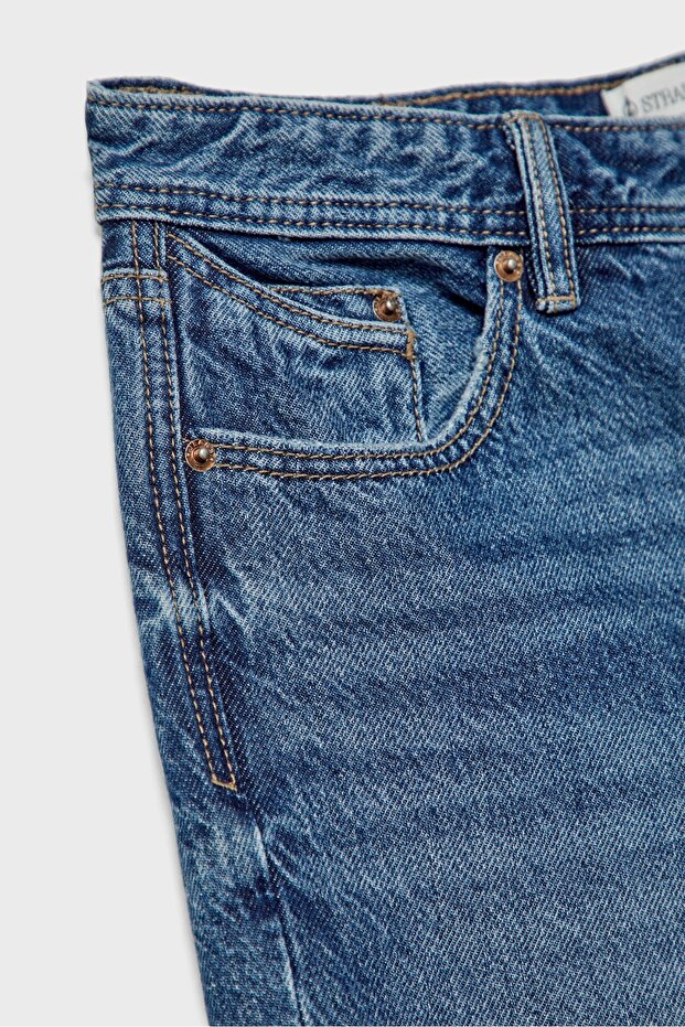 D96 Straight Crop Jean - 7