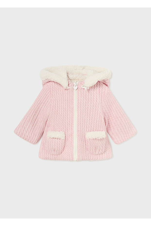 Winter Baby Girl Double Sided Hooded Coat Jacket