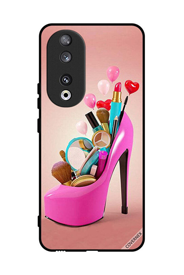 غطاء حماية لهاتف Honor 90 حذاء مع أدوات مكياج