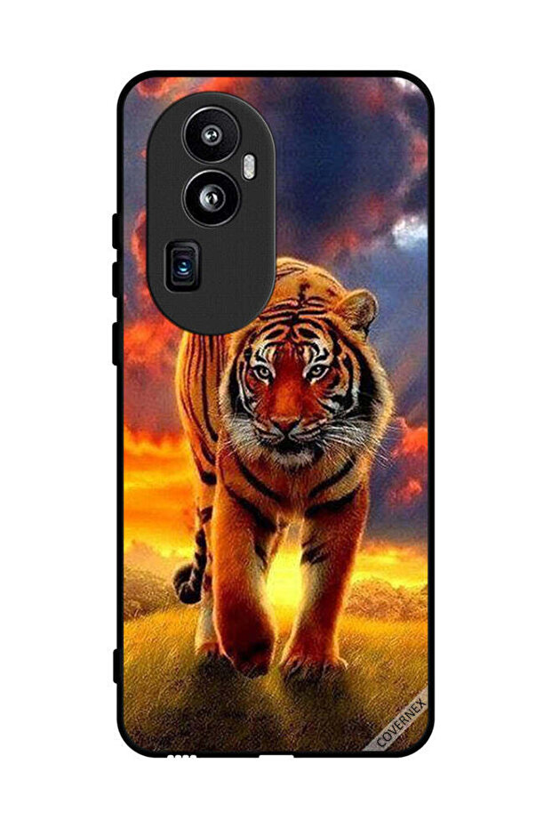 غطاء حماية لهاتف Oppo Reno 10 Pro Plus Cheetah Walking