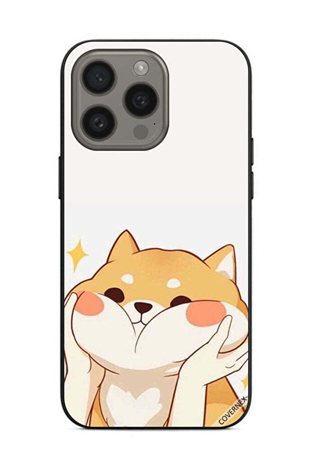 غطاء حماية لهاتف Apple iPhone 15 Pro Max بتصميم قطة لطيفة
