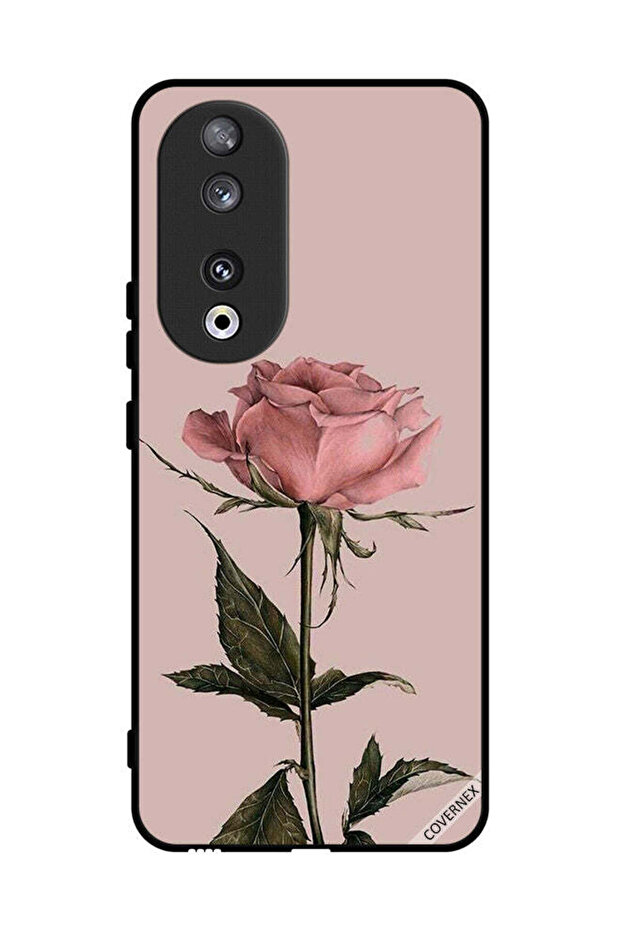 غطاء حماية لهاتف Honor 90 Peach Rose