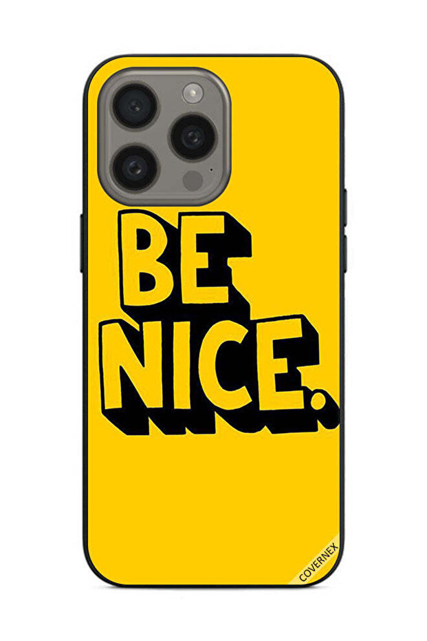 غطاء حماية لهاتف Apple iPhone 15 Pro Max Be Nice