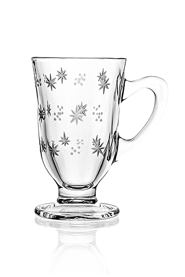 Latte Glass 200Cc Sema Patterned - 1