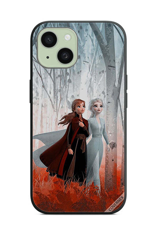 غطاء حماية لهاتف Apple iPhone 15 Plus Frozen Sisters