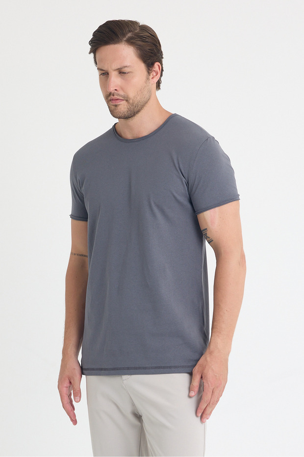 Guler pentru bărbați basic tricou - 2