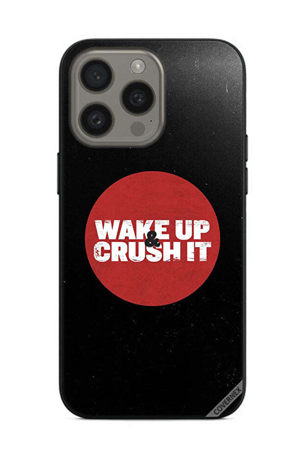 غطاء حماية لجهاز Apple iPhone 15 Pro Max استيقظ واسحقه