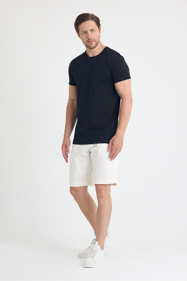 Guler pentru bărbați basic tricou - 4