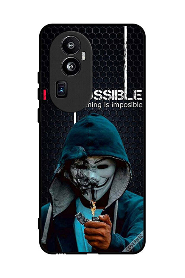 غطاء حماية لهاتف Oppo Reno 10 Pro Plus خلفية شاشة I Am Possible لا شيء مستحيل
