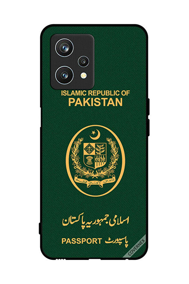 غطاء حماية لهاتف Realme 9 Pro بنمط جواز سفر باكستاني
