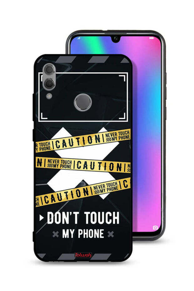 غطاء حماية لهاتف Honor 10 Lite تحذير: لا تلمس هاتفي أبدًا
