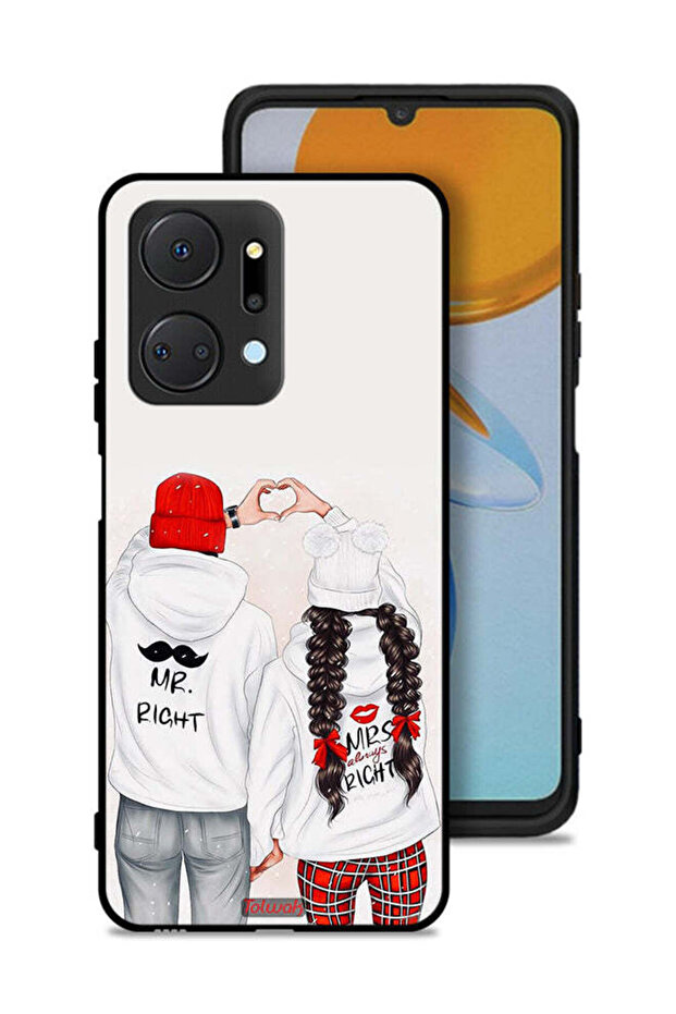 غطاء حماية لهاتف Honor X7a - يمين ويسار دائمًا