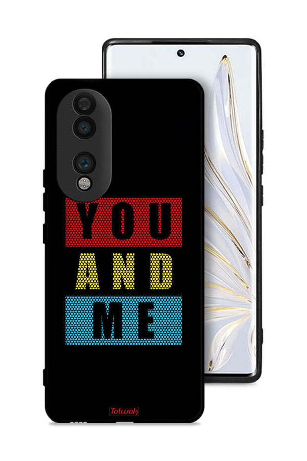 غطاء حماية لهاتف Honor 70 "أنت وأنا"