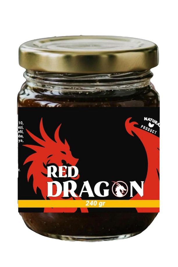 Bitkisel Karışımlı Red Dragon Macun Ginseng Kuvvet Atom Macunu Kıvamlı 3 Kavanoz X 240 gr - 2