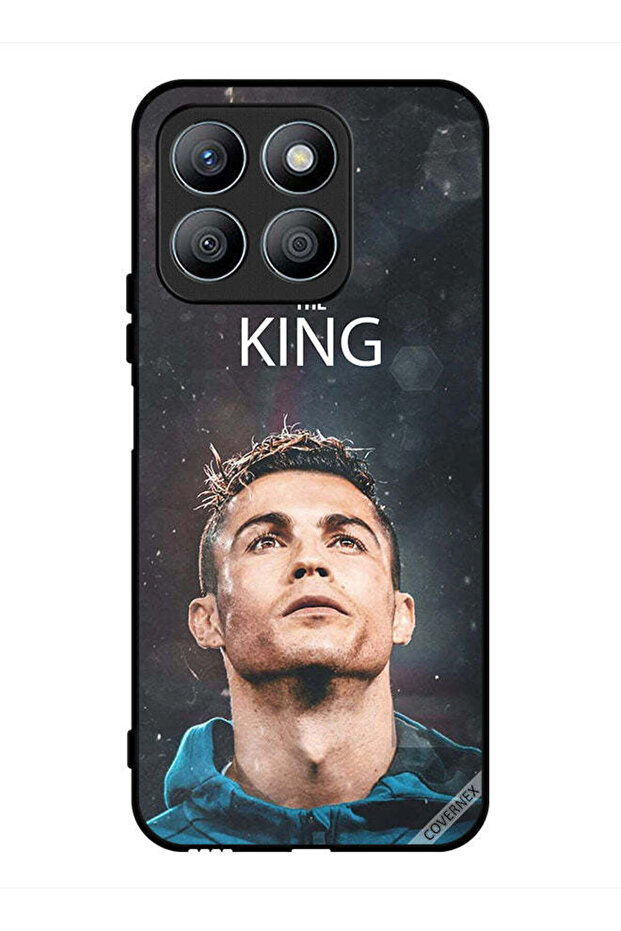 غطاء حماية لهاتف Honor X8b رونالدو الملك