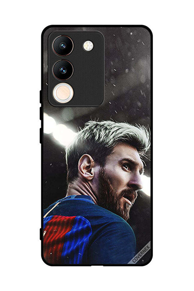 غطاء حماية لهاتف vivo V29e يبحث عن ميسي