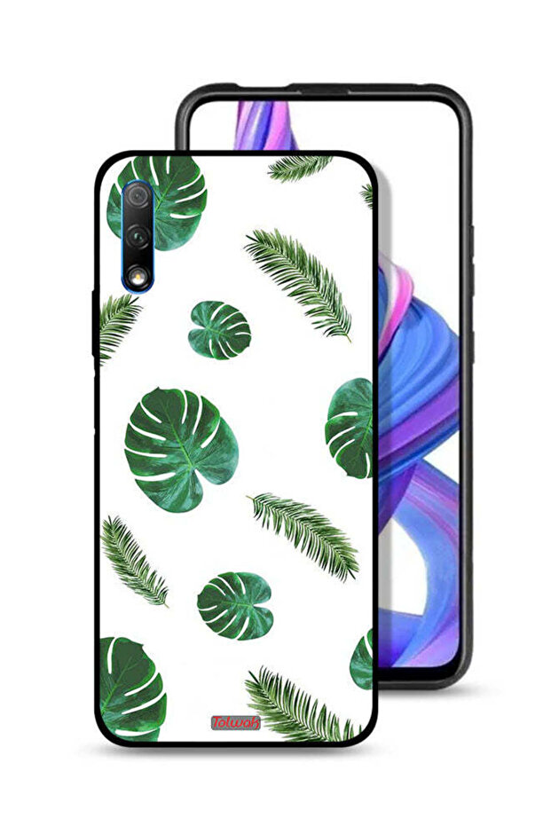غطاء حماية لهاتف Honor 9X (الصين) برسومات ريشية