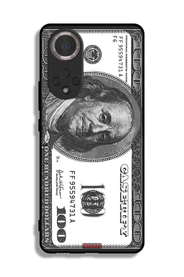 غطاء حماية لهاتف Honor 50 بنقشة الدولار - 2