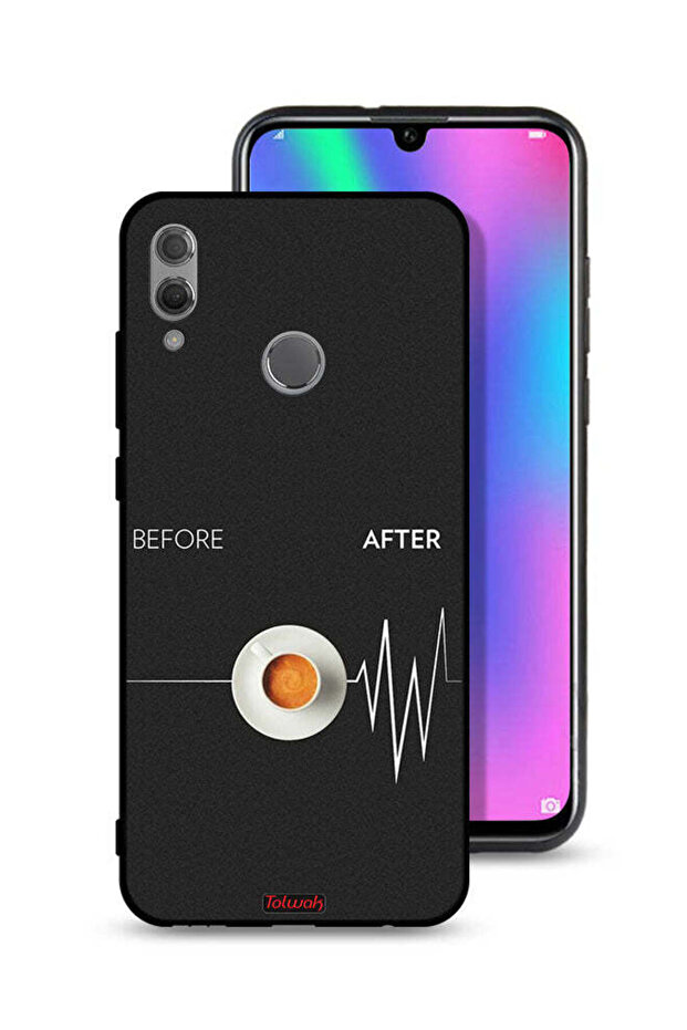 Honor 10 Lite Protective Case Cover Before After