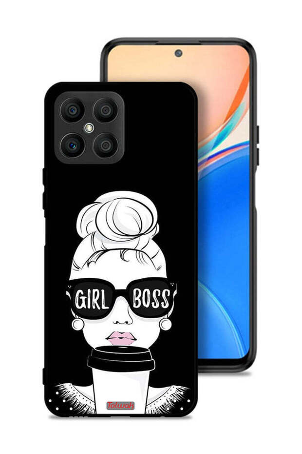 Honor X8 4G Protective Case Cover Girl Boss