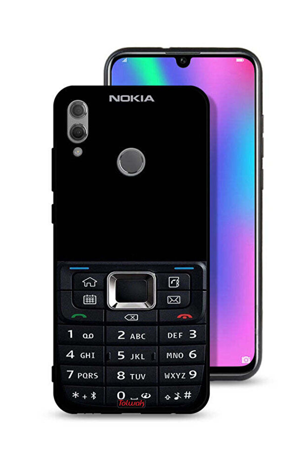 غطاء حماية لهاتف Honor 10 Lite بنمط هاتف قديم