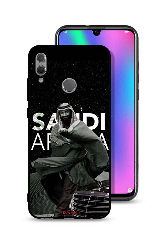غطاء حماية لهاتف Honor 10 Lite ولي العهد محمد بن سلمان