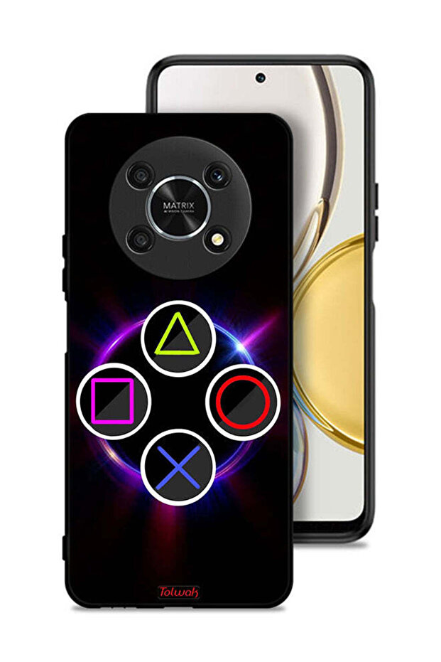 غطاء حماية لهاتف Honor X9 5G بتصميم لعبة الحبار