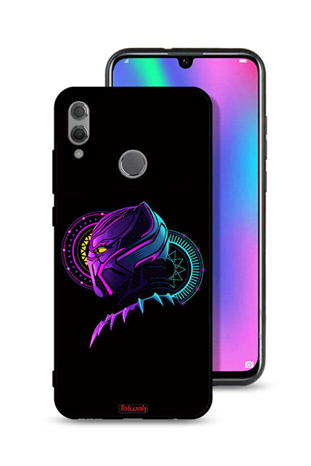 غطاء حماية لهاتف Honor 10 Lite، رسم فني رقمي بسيط عالي الدقة