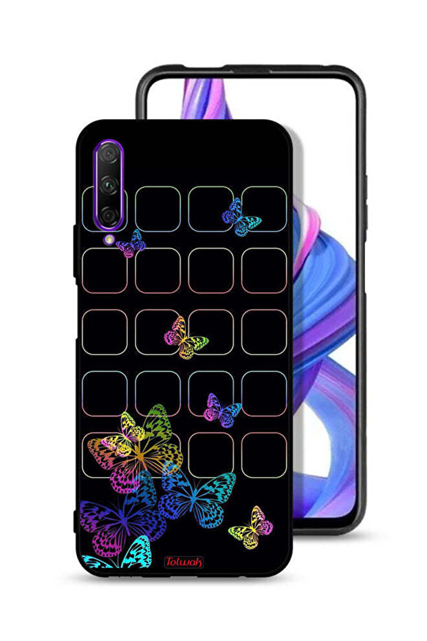 Honor 9X Pro Protective Case Cover Colorful Butterflies
