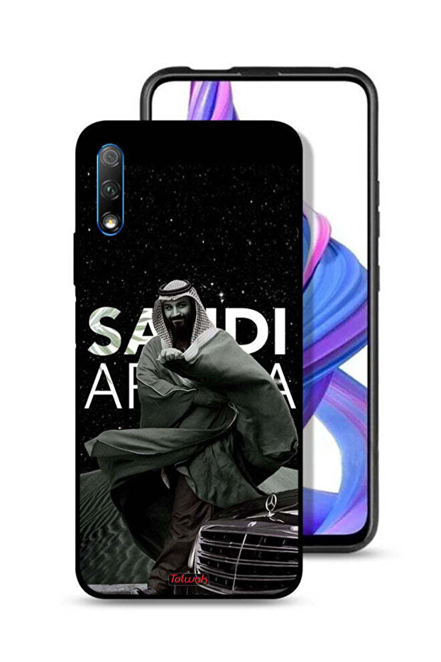 غطاء حماية لهاتف Honor 9X (الصين) ولي العهد محمد بن سلمان