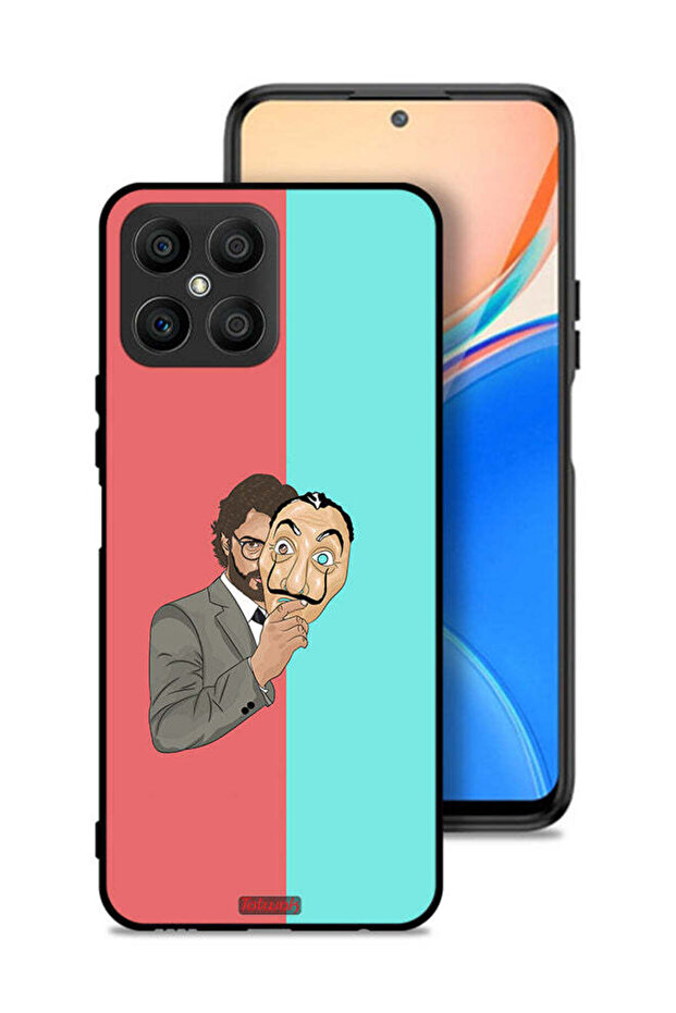 غطاء حماية لهاتف Honor X8 4G من تصميم البروفيسور آرت