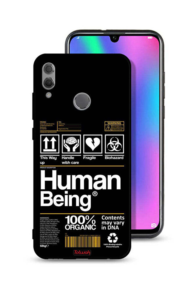 غطاء حماية لهاتف Honor 10 Lite - ملصق إنسان