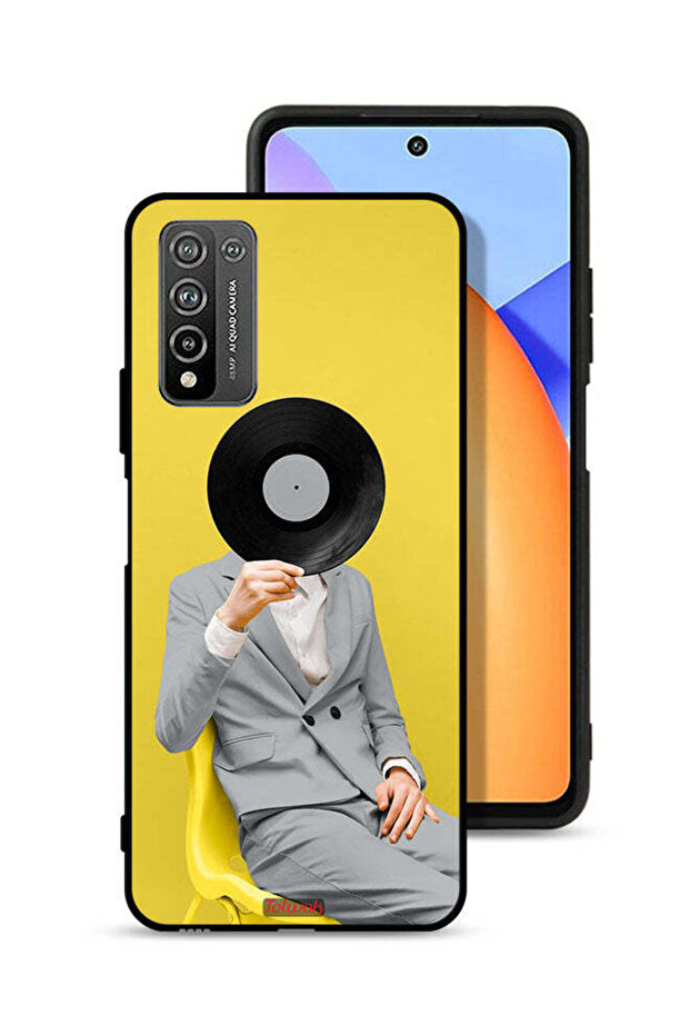 غطاء حماية لهاتف Honor 10X Lite برسومات دي جي التجريدية