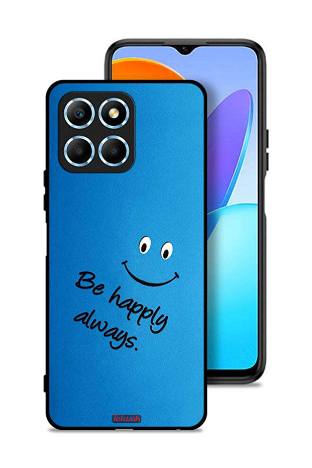 Honor X6 Protective Case Cover Be Happy Always