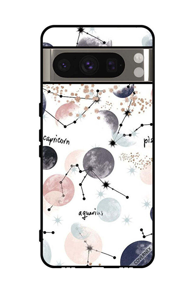 غطاء حماية لهاتف Google Pixel 8 Pro - رسمة الكواكب الفنية