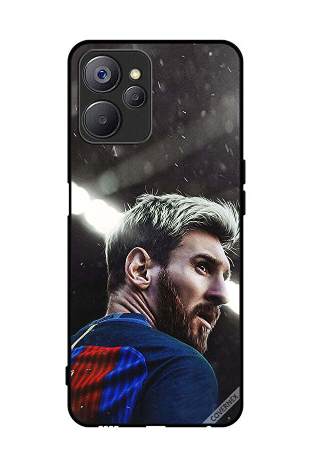 غطاء حماية لهاتف Realme 10 ميسي يبحث عن