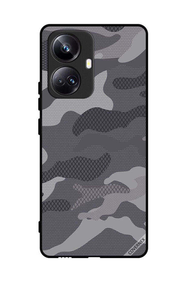 غطاء حماية لهاتف Realme 10 Pro Plus بنمط مموه