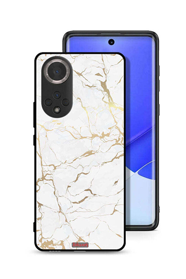 غطاء حماية لهاتف Honor 50 بنمط رخامي - 1
